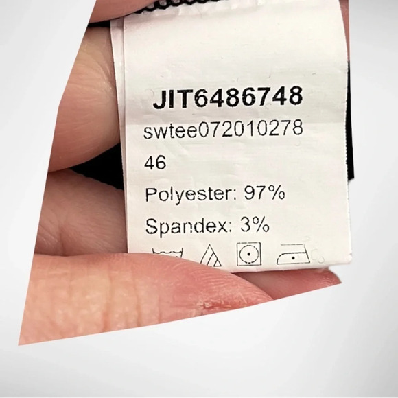 SHEIN‎ Women's Color Block Cropped Turtleneck Sweater Medium | EUC - Picture 6 of 9